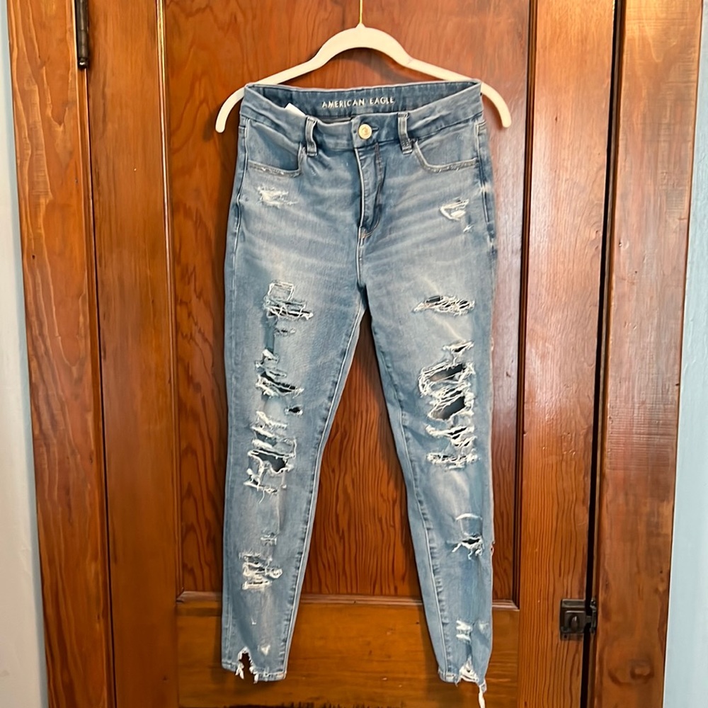 NWT American Eagle AE Curvy HiRise Jegging Dream Jean